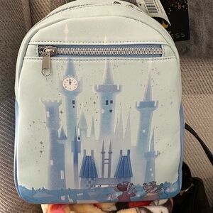 Loungefly Cinderella mice backpack NWT